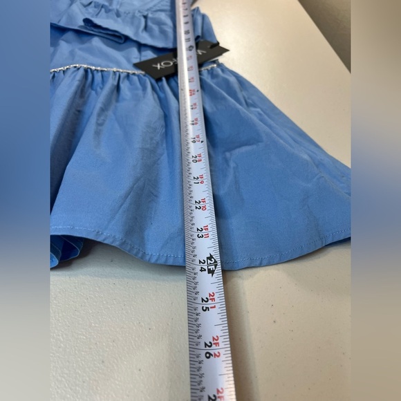 Wilfox Ruffle Laurent Blouse, Beaded Design,  Size Medium, NWT - Picture 4 of 11